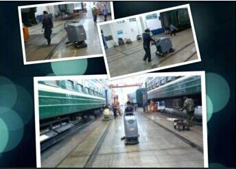 旭潔洗地機(jī)現(xiàn)場(chǎng)圖